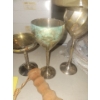 Image 4 : Cast Iron Coffee Pot Fish Bonker Brass Chalice Collection & More