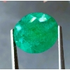 Image 2 : ($12,200 Appraisal) - 6.1 ct Certified Emerald gemstone 