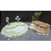Image 1 : Set of 2 Pendelfin Scene Bases One Boat Themed Large size approx 16" Diameter