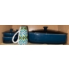 Image 3 : Dutch Oven w/ Large Lidded Ramikans Square Rocks Glasses Coffee Mugs & More