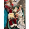 Image 4 : Massive 3 Tote Winter Holiday Collection - Many Santa's, Snowmen, Ornaments, Electric, Much More 