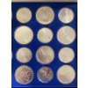 Image 3 : 1976 Canadian Olympic Sterling Silver Coin Set in Original Wooden Case