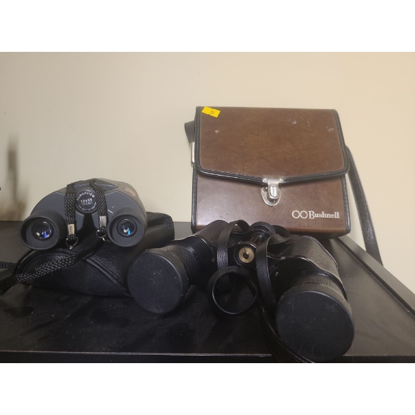 2 Pairs of Bushnell Binoculars 