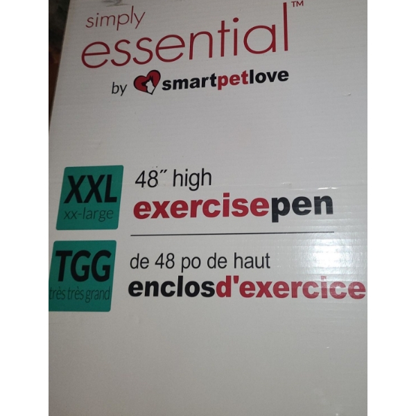 Simply Essential XXL Exercise Pen 24 W, 48 T (New in Box)