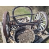 Image 2 : Antique Farm Machinery: Corn Planter 67 W, 37 D, 46 T and Planter 24" Diameter