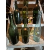 Image 2 :  six antique hand blown seamless glass wine, or champagne bottles all in amazing condition prices ra