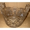 Image 4 : Striking American Brilliant Palermo Cut Glass Ice Bucket 8"Diameter 