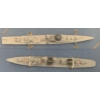 Image 1 : Navy Miniature Ships; Set of 2