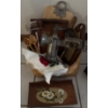 Image 1 : Antique Sausage Grinder & Cozy Home Kitchen Comforts 