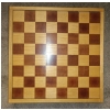 Image 1 : Vintage Chess Board & Pieces  18" x 18"