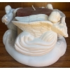 Image 2 : Asian Stone Look Lamp 19T w/ Cherub Candle Holder & More
