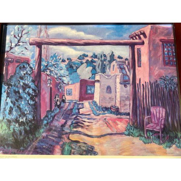 Beautiful Street Painting (11.5'/14.5'' Inches Before Frame)