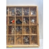Image 2 : Collection of Star Wars Action Figures in a Wood Frame