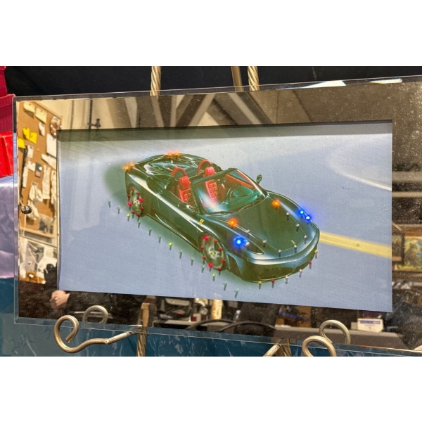 Light Up Ferrari 26Wx14H