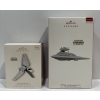 Image 1 : Star Wars - Imperial Shuttle, Imperial Star Destroyer,  Hallmark Ornaments