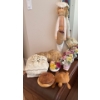 Image 1 : Home Decor Collection - Floral Bone China Vases (Damage), Floral Trinket Box,  Wooden Turtle & More 