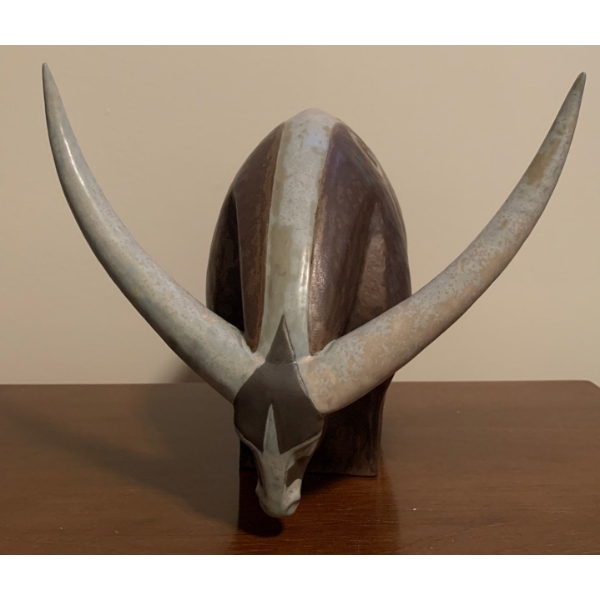 LLADRO Porcelain 'Zebu' Exquisite Animal Figure - 10W, 7.5T 