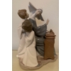 Image 4 :  LLADRO Porcelain Sister Nun w/ Choir Boys 11x14 Music Lesson Organ Religious