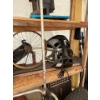 Image 8 :  carport with contents, contents include Weedwacker pressure, washer, electric motors, fertilizer, 