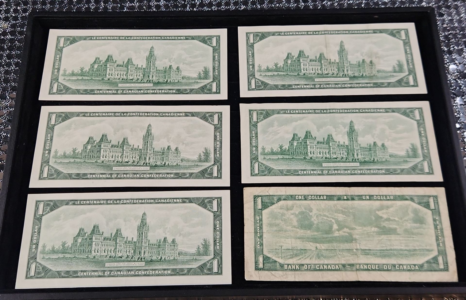 Cadian Notes A Rare Vintage Collection of Canadian Banknotes From The 1954