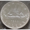 Image 2 : 1963 Canadian Uncirculated Coin Set 80% Silver 1.11 Ounces