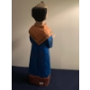 Image 2 : Handcarved Religious Idol Guatemalan Made 15T