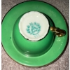 Image 3 : Vintage Kitchen Items-Porcelain Platter, Glassware & Ceramic  Bambo Design, Metal Vase, Tea Cup