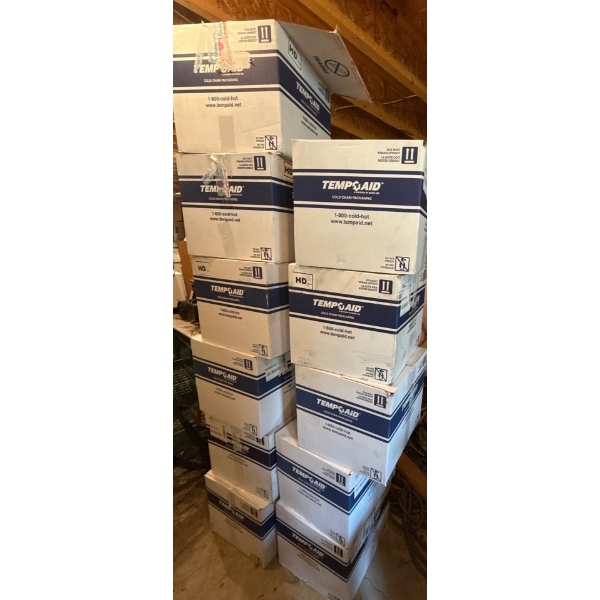 Rapid Aid, Temp Aid Transportation Medical Grade Ice Gel Pack, 11 Boxes 
