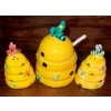 Image 3 : Stackable Beehive Ceramic Measuring Cups & Beehive SNP Shakers & more