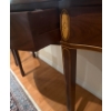 Image 3 : KIndel Furniture Federal Mahogany & Satinwood Inlaid Marquetry Console Table 49x19x32