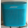 Image 1 : Bose Soundlink Color II Portable Blutooth Speaker In Aqua Blue w/ Silicone Exterior & Charger