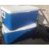 Image 4 : Coleman PolyLite 100 Coolers With 30 Ft Heavy Duty Hose and Garden Cart