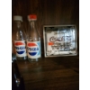Image 2 : Vintage Coca Cola & Pepsi Bottles w/ Mirrored Cola Picture 4W