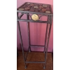 Image 4 : Home Decor Bundle - Gothic Floating Shelf Iron Side Table 3 Panel Floor Ornament 26"Tall