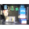 Image 9 : Shop-Vac, Metal Filter Chamber, and Bin of Bearings and Hardware