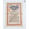 Image 1 : Collectible £100 Debenture Certificate Issued By The Egyptian Delta Light Railways Limited In 1904