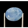 Image 2 :  ($6,345 Appraisal) - 4.7 ct Certified Med Blue Sapphire gemstone