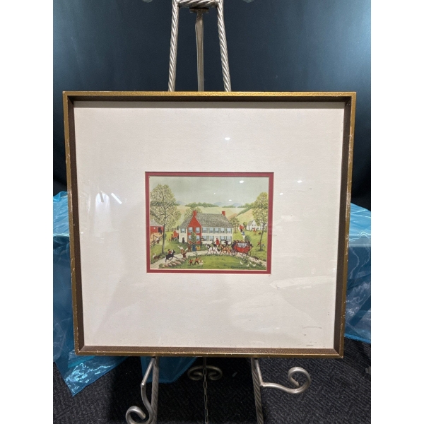 E.Melvin Bolstad Print 10Wx8.5H