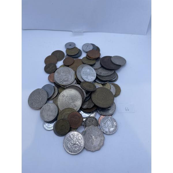 Handful of Foreign Currency 