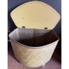 Image 5 : Wicker Ottoman Batman Lunch Box Ladies Ice Skates (Size Unknown) & Vintage Clothes Hamper