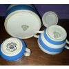 Image 3 : Collection Of Cornishware British Blue & White Striped Kitchenware-Cornwall