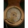 Image 4 : Antique Barometer w/ BULOVA Captains Clock Made In Germany 19T