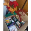 Image 1 : Large Box of Holiday Decor 