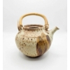 Image 3 : Stoneware Teapot and Creamer Set with Bamboo