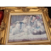 Image 5 : Two Framed Artworks: German Winter Scene and HG Plumb “Five Sense Kitten”