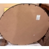 Image 2 : Large Round Wall Clock with Roman Numerals, Metal Frame