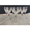Image 1 : Set of 7 Waterford Crystal Merrill Wine Glasses