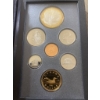 Image 1 : 1995 Royal Canadian Mint Proof Set with 7 Coins, Including Gold-Plated Dollar