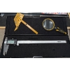 Image 4 : Measuring Tools-  Calipers, Rulers, Protractor, Magnifying Glass, Gauge Set