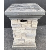Image 1 : Propane Outdoor Fireplace  - 19.5W, 29.5T 